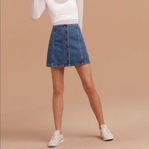 Wilfred jean skirt!!